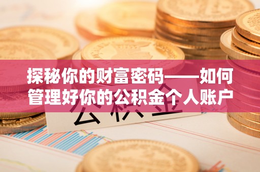 红花岗探秘你的财富密码——如何管理好你的公积金个人账户信息